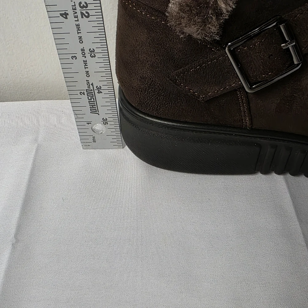 Flexus By Spring Step Badisco Chocolate Brown Ankle Boots Womens Size 9.5/ 41